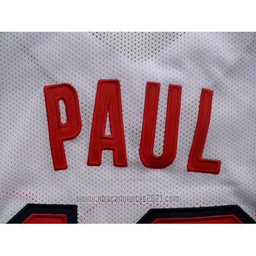 Camiseta USA 1992 Chris Paul #13 Blanco